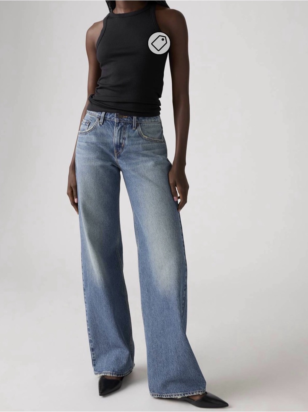 Levi’s low loose jeans